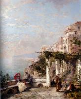 Unterberger, Franz Richard - Franz Richard Unterberger Die Amalfi Kuste, The Amalfi Coast